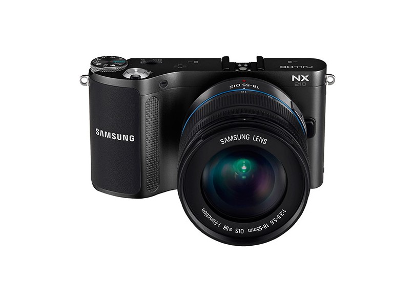 Câmera Digital Semiprofissional Samsung 20.3 MP Full HD NX210