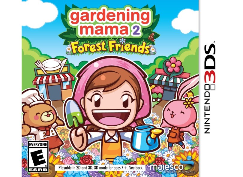 Jogo Gardening Mama 2: Forest Friends Majesco Entertainment Nintendo 3DS