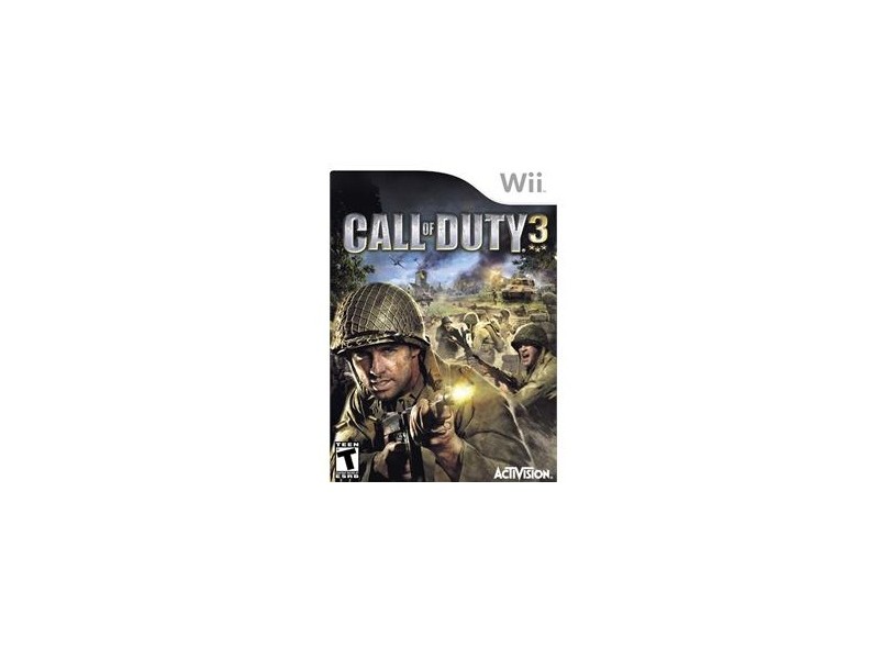 Jogo Call Of Duty 3 Activision Wii