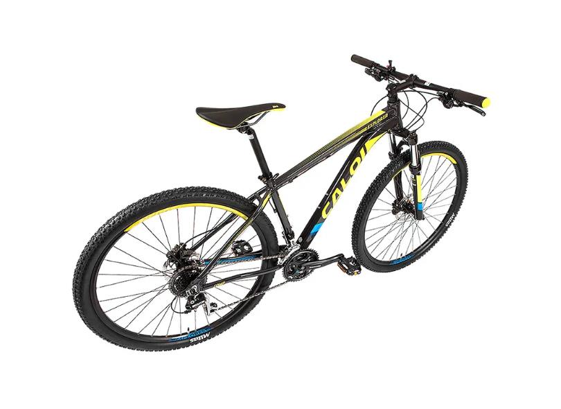 Bicicleta Mountain Bike Caloi 24 Marchas Aro 29 Suspensão Dianteira Disco Hidráulico Explorer Comp 2019
