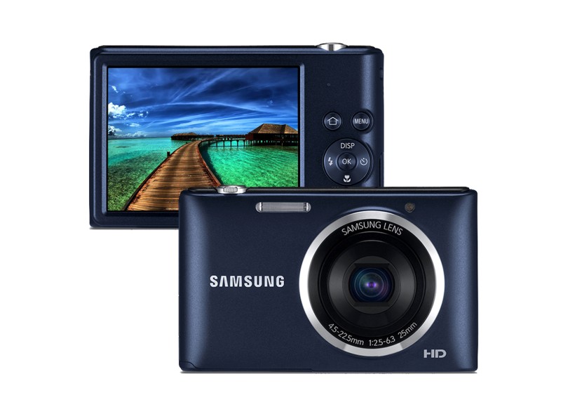 Câmera Digital Samsung Smart Series 16,2 mpx Estabilizador de Imagem ST150F