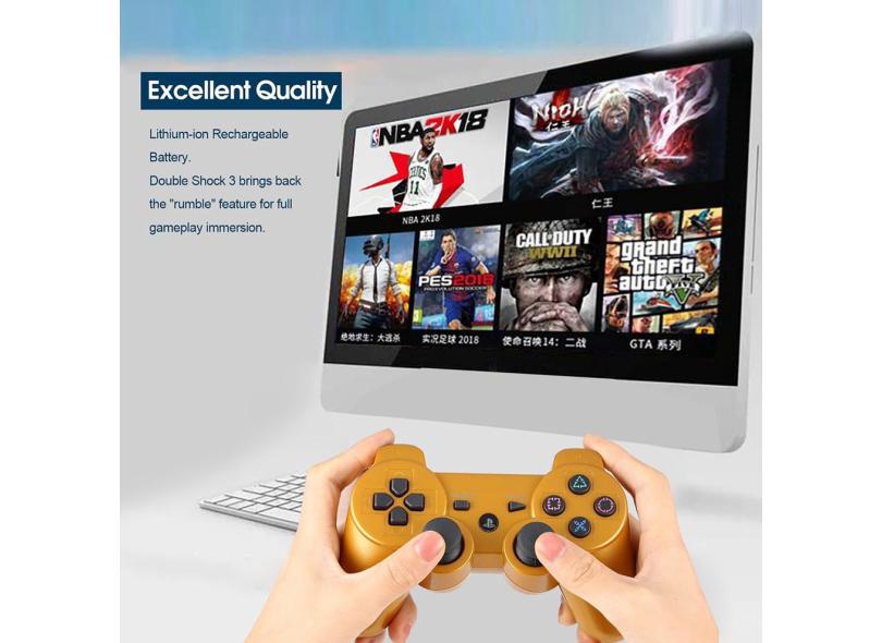 Game Controller sem fio Remote Control Gamepad Joystick Para com o