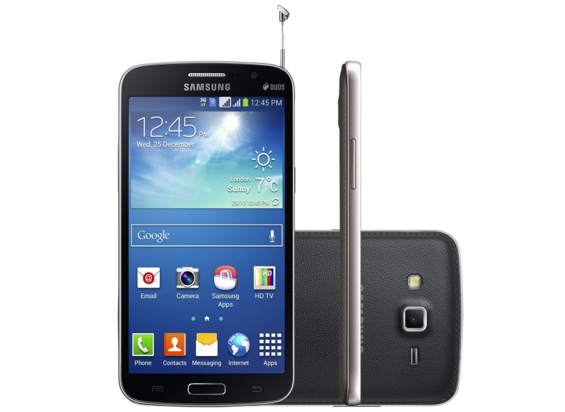 Smartphone Samsung Galaxy Grand 2 Duos G7102 Câmera 8,0 MP Desbloqueado 2 Chips 8 GB Android 4.3 (Jelly Bean) Wi-Fi 3G