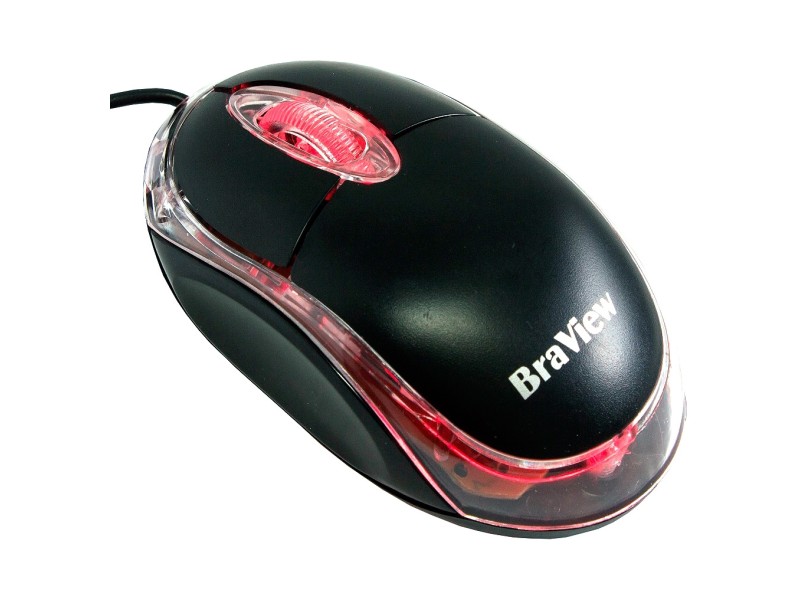 Mouse Óptico USB MO-059 - Braview
