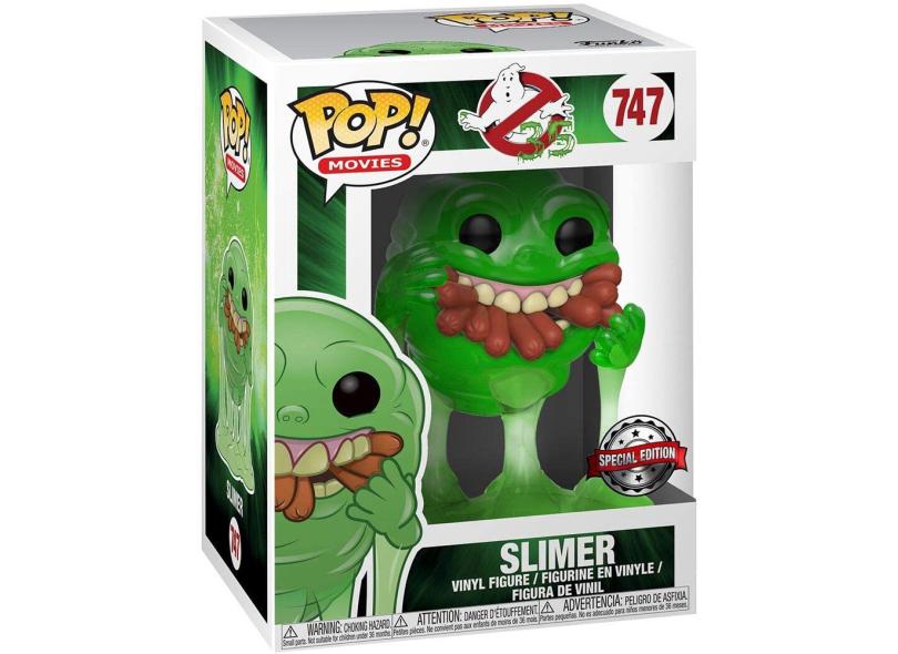 Funko Pop! Ghostbusters Slimer With Hot Dogs Vinyl Figure – Includes Collector Box Protector - View #6