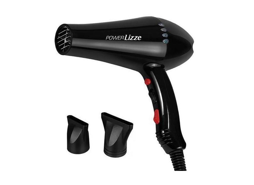 Secador De Cabelo Lizze Power 2.200 Watts 127V ~ 60Hz - Preto