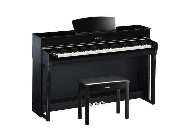 Piano Digital Clavinova 88 Teclas Yamaha CLP735 Polish Ebony