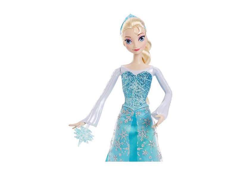 Boneca Frozen Em Ação Elsa Mattel