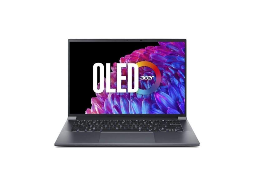 Notebook Acer Swift X 14 SFX14-72G-74LP CU7155H 14ª AI CoPilot Windows 11 Home 32GB 512GB SSD 14.5” WQXGA Touch OLED