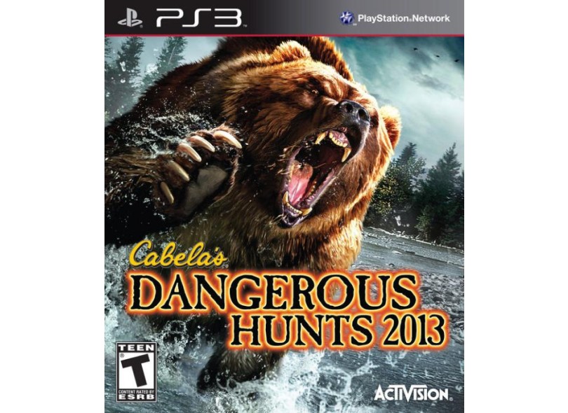 Jogo Cabela's Dangerous Hunts 2013 Activision PlayStation 3