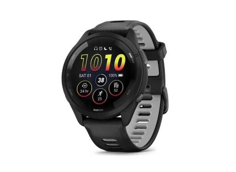 Smartwatch GPS Garmin Forerunner 265 Amoled Music Preto