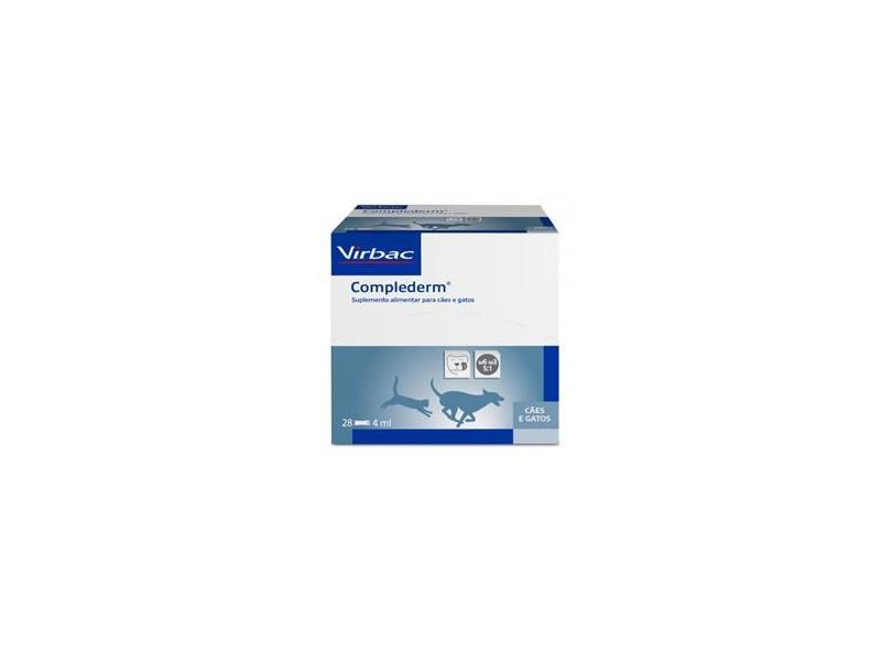 Suplemento Alimentar Complederm Virbac - 28 sachês de 4mL com o Melhor ...
