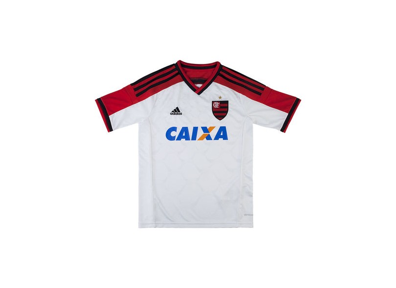 Camisa Jogo Flamengo II 2014 Infantil s/nº Adidas