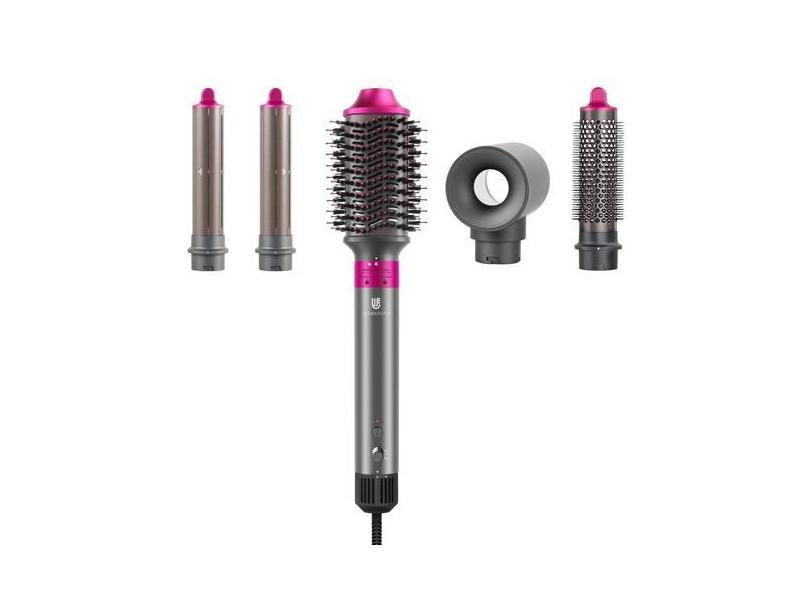 Escova para secador de cabelo webeauty 5 em 1, revestimento cerâmico d