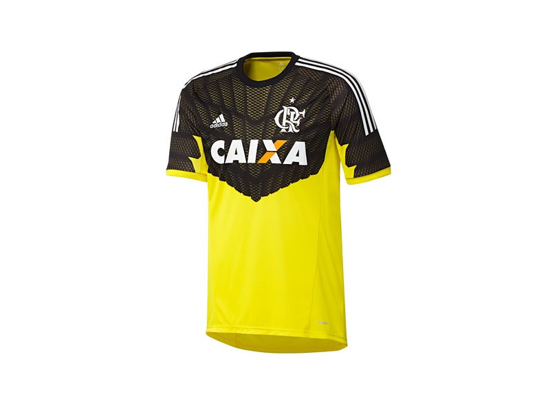 Camisa Goleiro Flamengo I 2014 sem Número Adidas