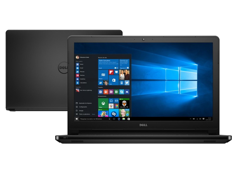 Notebook Dell Inspiron 5000 Intel Core i3 6006U 8 GB de RAM 1024 GB 15.6 " Windows 10 I15-5566-A10P