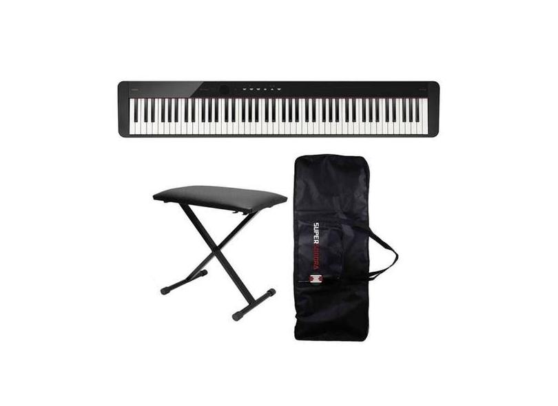 Piano Digital Casio Privia Px-S1100 Preto 88 Teclas + Banqueta + Capa