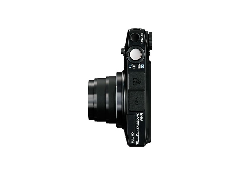 Câmera Digital Canon PowerShot 12,1 MP Full HD SX280 HS