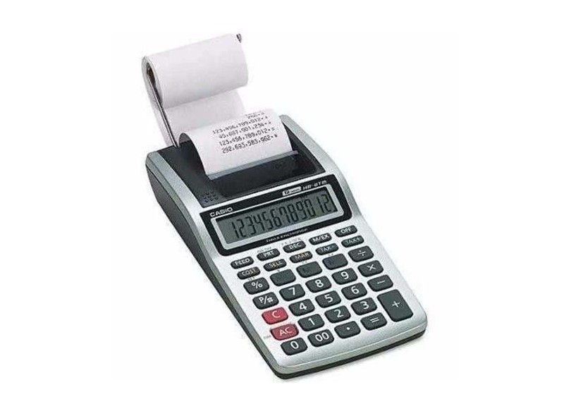 Calculadora De Mesa com Bobina Casio HR8TMBK/A