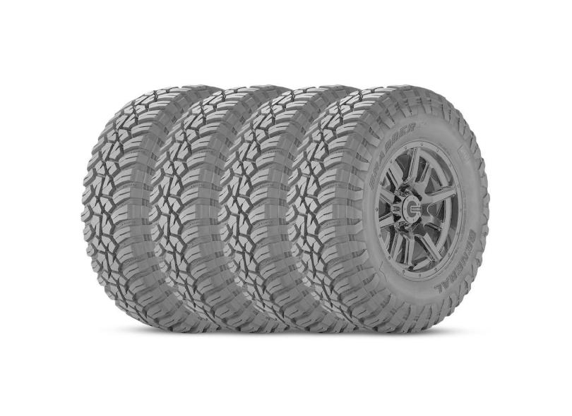 Kit 4 Pneu General 285/75r16 116/113q Fr 6pr Grabber X3