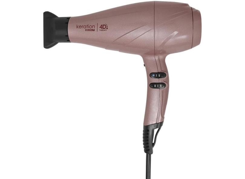 Secador De Cabelo Keration 4D 2500W Gama Italy Bivolt