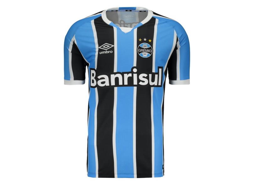 Camisa Torcedor Grêmio I 2016 com Número Umbro