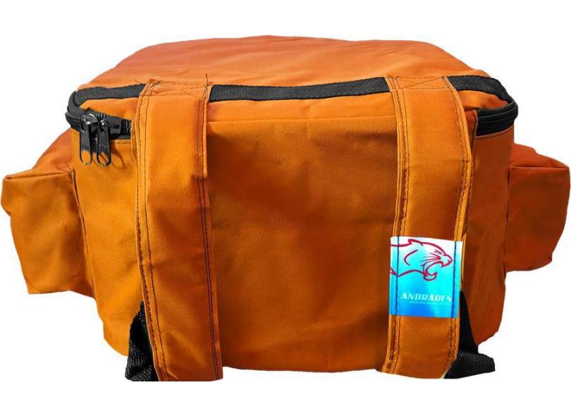 Mochila Delivery Nylon Pequena 12 Marmitex Alumínio Nº08 03 em Promoção é  No Buscapé