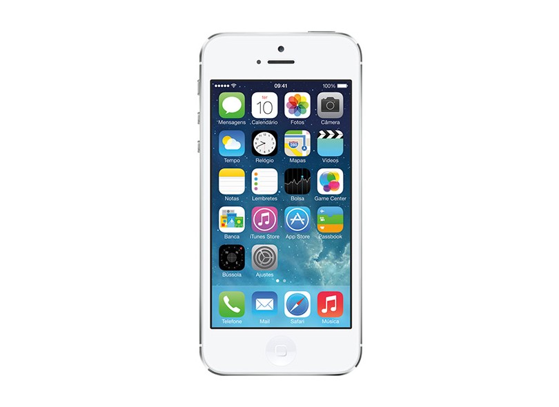 Smartphone Apple iPhone 5 32GB Câmera 8,0 MP Desbloqueado 3G Wi-Fi