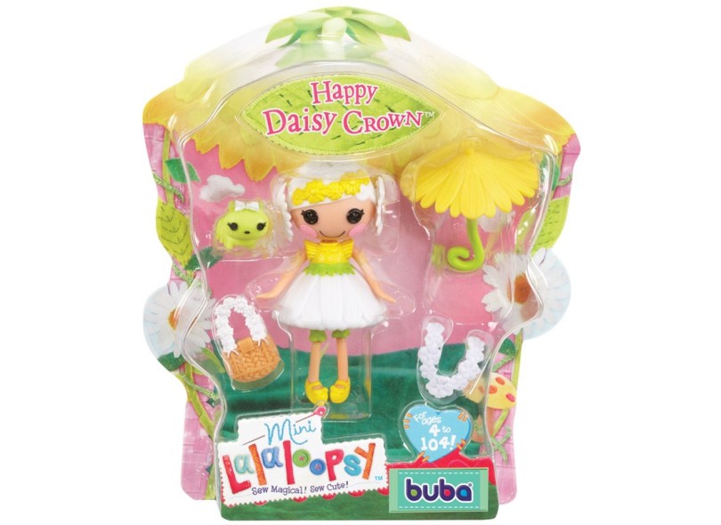 Boneca Lalaloopsy Mini Happy Daisy Crown Buba