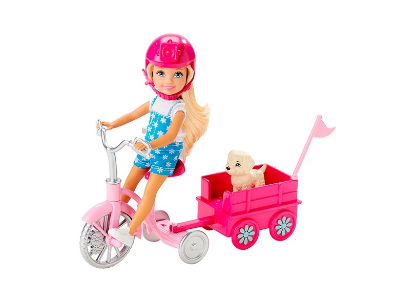 Boneca Barbie Chelsea com Filhote Mattel
