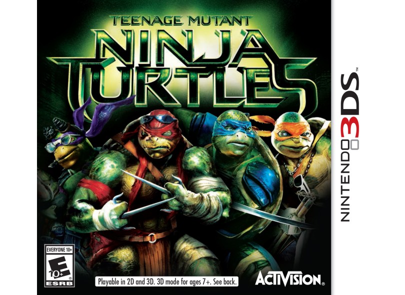 Jogo Teenage Mutant Ninja Turtles Activision Nintendo 3DS