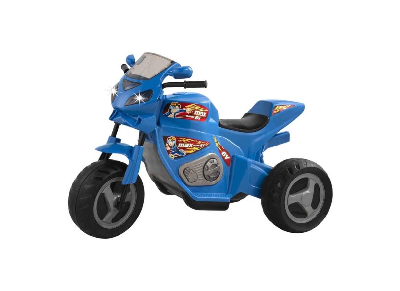 Mini Moto Magic Toys Max Turbo Azul