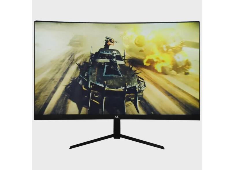 Monitor Gamer LED Curvo Mtek M24Sfv165C 24 Pol Full HD 165Hz 1ms - Preto