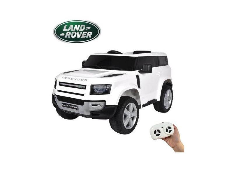 Carrinho Elétrico Importway Land Rover Defender 12v Branco