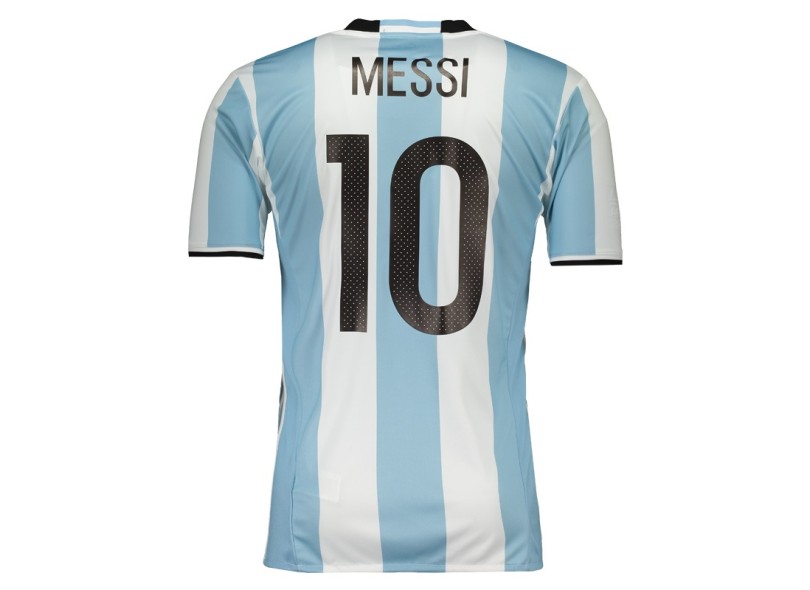 Camisa Torcedor Argentina I 2016 com Número Adidas