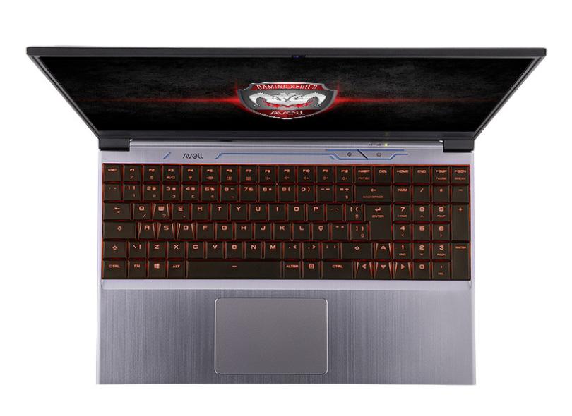 Notebook Avell Intel Core i7 8750H 8ª Geração 16 GB de RAM Híbrido 250.0 GB 15.6 " GeForce GTX 1060 G1550 FOX