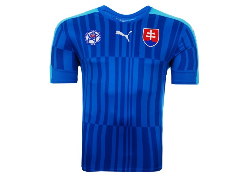 Camisa Torcedor Eslováquia II 2016 sem Número Puma