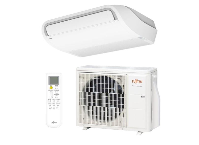 Ar Condicionado Split Teto Inverter Fujitsu Quente e Frio 24000 BTUs ABBH24KRTA 220V