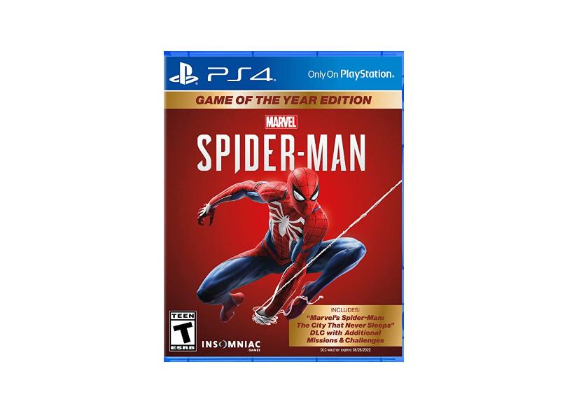 Jogo Marvel'S Spider-Man Homem Aranha - Ps4