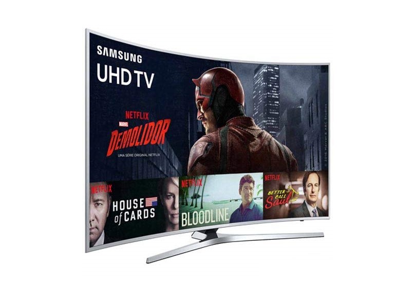 Smart TV TV LED 65 " Samsung Série 6 4K UN65KU6500
