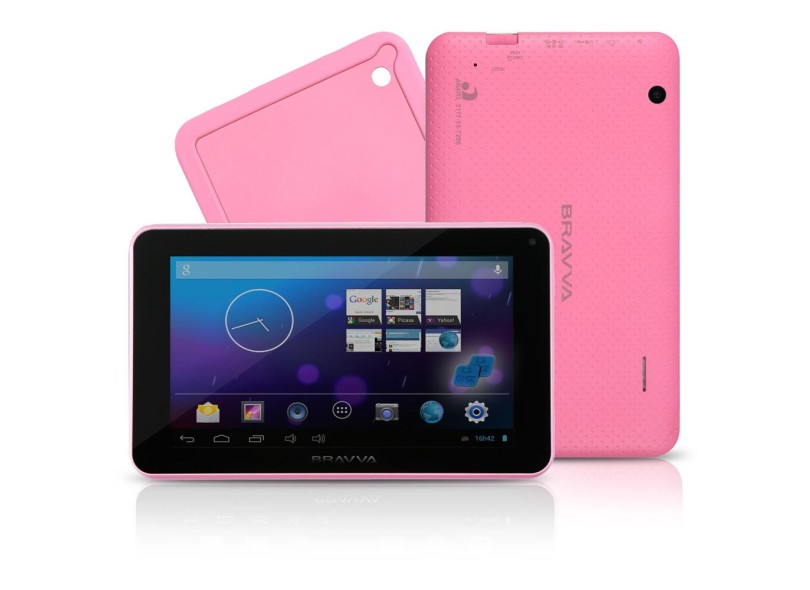 Tablet Bravva 8 GB TFT 7" Android 4.2 (Jelly Bean Plus) 2 MP BV-4000DC