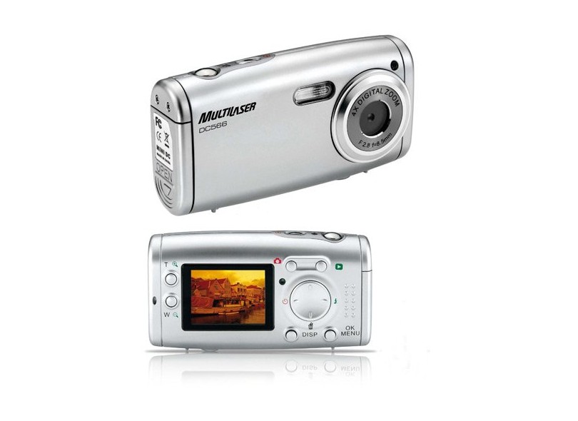 Câmera Digital Multilaser DC.566PT 5.0 Megapixels 16MB