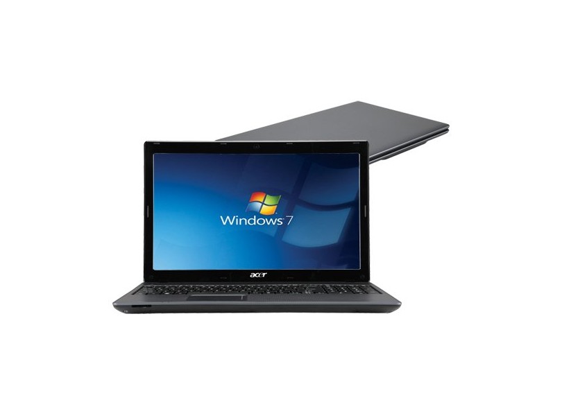 Notebook Acer AS5250-BZ643 4GB HD 500GB AMD C50 Windows 7 Home Premium