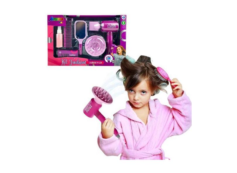 Secador Cabelo 2 Velocidades A Pilha Conjunto Salão Beleza  - Company