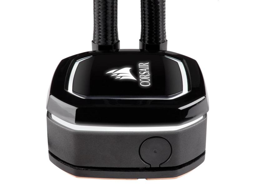 Water Cooler Corsair H100X Hydro Series, 240mm, LED CW9060040WW com