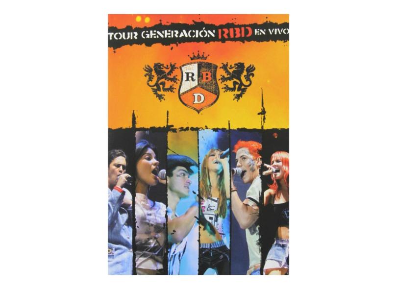 Dvd Rbd Tour Generacion Rbd En Vivo com o Melhor Preço é no Zoom