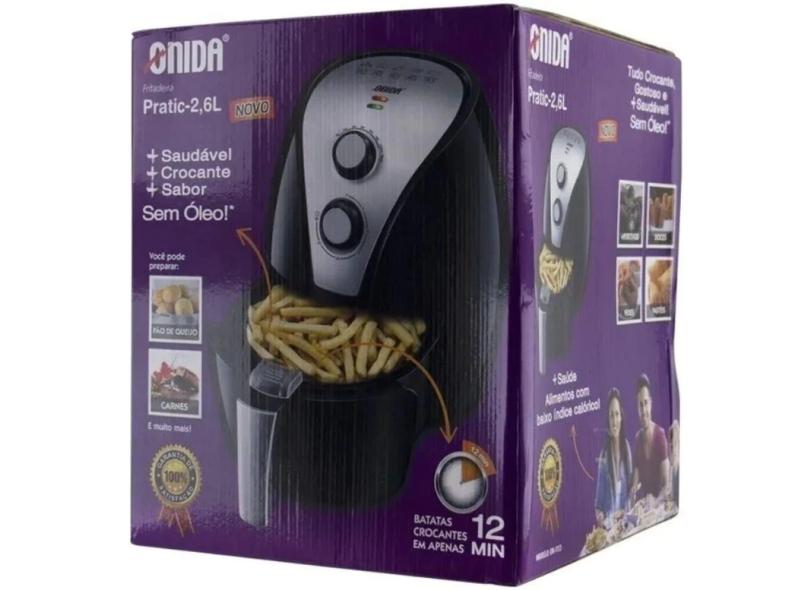 Fritadeira Elétrica Sem óleo Onida Pratic ON-1113 2.6 l