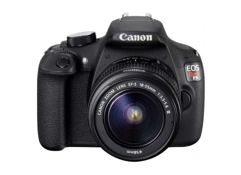 Câmera Digital Semiprofissional Canon EOS 18 MP Full HD Rebel T5