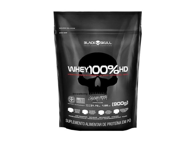 Whey Protein 100% Hd Black Skull 900Grs