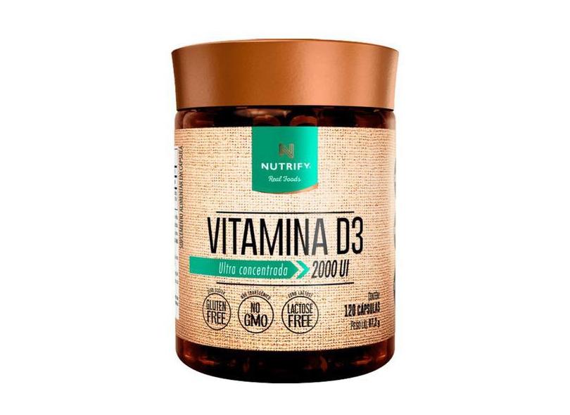 Vitamina D3 (120 Caps) Nutrify